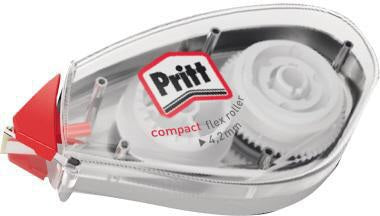 PRITT Korrekturroller Compact Flex 4,2 mm – Flexible Spitze
