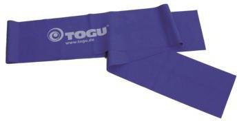 TOGU Theragym Fitnessband stark blau 120 cm – Latex Gymnastikband für funktionelles Training
