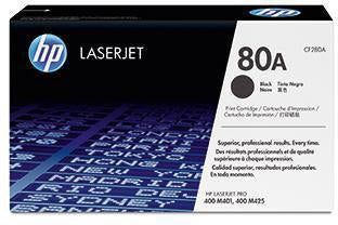 HP Toner 80A CF280A Schwarz – Original LaserJet Tonerkassette für ca. 2.560 Seiten