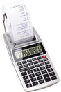 Canon Tischrechner P1-DTSC II silber – Professioneller Druckrechner mit 12-stelligem LCD-Display