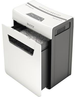 LEITZ Aktenvernichter IQ Protect Premium 8X P4 – Partikelschnitt, 8 Blatt, Home Office