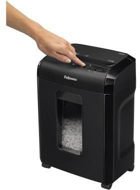 Fellowes Aktenvernichter Powershred 10M – Partikelschnitt P-5, 10 Blatt, 19 l, DSGVO-konform