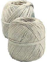 Naturfaserkordel 40 m, 2 mm, 135 g – Soennecken eG, 2-fach gedreht für sicheres Bündeln und Verpacken