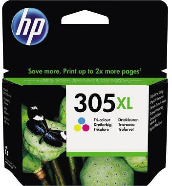 HP Tintenpatrone 305XL Originalzubehör mehrfarbig 5 ml ca. 200 Seiten