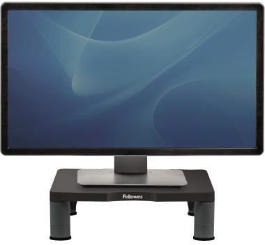 Fellowes Monitorständer Standard 9169301 – höhenverstellbar, 27 kg, graphit