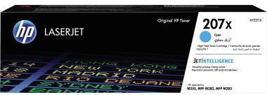 HP Original Toner 207X Cyan – ca. 2.450 Seiten für Laserdrucker