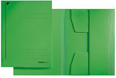 LEITZ Jurismappe 39240001 DIN A4 mit 3 Klappen, 100 % Recycling-Karton, Blauer Engel