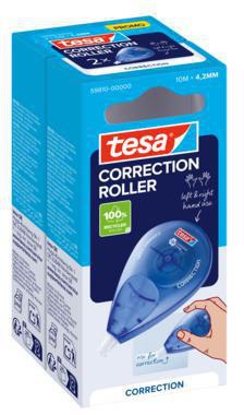 tesa Korrekturroller Left & Right 56998 – 2er-Pack für Rechts- und Linkshänder