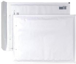 AIRPRO Luftpolstertasche W/20 350x470 mm weiß Kraftpapier 50 Stück mit Haftklebung