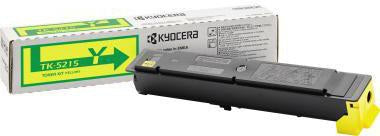 KYOCERA Toner TK-5215Y Gelb – Originalzubehör für TASKalfa 406ci, ca. 15.000 Seiten