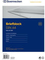 SOENNECKEN Briefblock 2307 DIN A4 gelocht kariert 50 Blatt weiß