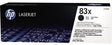 HP Toner CF283X 83X Schwarz – Original für LaserJet Pro M201/M225, ca. 2.200 Seiten