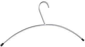ALCO Kleiderbügel 2860 aus Metall in Silber – 39,5 cm breit, ideal für Büro und Garderobe