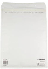 Soennecken Luftpolstertasche K/7 340x470 mm mit Haftklebung, Kraftpapier weiß, 5 St./Pack.