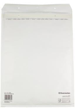 Soennecken Luftpolstertasche K/7 340x470 mm mit Haftklebung, Kraftpapier weiß, 5 St./Pack.