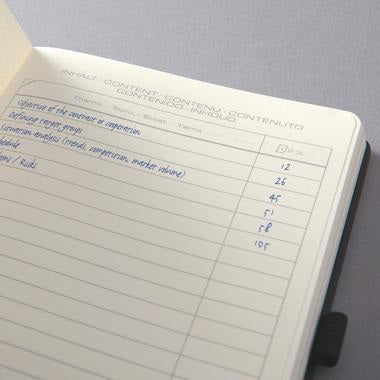 SIGEL Notizbuch Conceptum CO321 DIN A5 Softcover liniert 194 Seiten schwarz