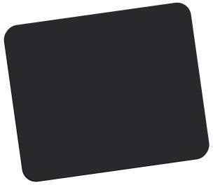 Fellowes Mauspad Economy 29704 – Rutschfeste Mausunterlage, 22,4 x 18,6 cm, Schwarz