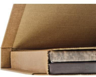 ColomPac Versandkarton Universal CP020.04, 25,1x6x16,5 cm, braun, 1-wellig, mit Selbstklebeverschluss