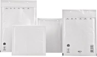 AIRPRO Luftpolstertasche C18 weiß 270 x 360 mm mit Haftklebung – 10 Stück