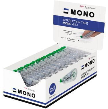 Tombow Korrekturroller MONO air4 4,2 mm x 10 m – 20 Stück, für Links- und Rechtshänder