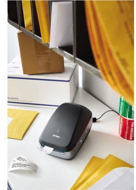 DYMO LabelWriter Wireless 2000931 Schwarz – Kabelloser Etikettendrucker mit Wi-Fi & Thermodirektdruck
