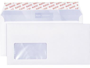 ELCO Briefumschlag Premium 30778 C5/6 80g hochweiß mit Haftklebung 500 Stück