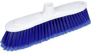 BÜMAG Zimmerbesen YOYO 36,4 cm Kunststoff – blau/weiß, PET-Borsten