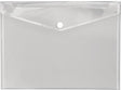 VELOFLEX Dokumentenhülle Crystal DIN A3 transparent – 0,20 mm Polypropylen, Klettverschluss