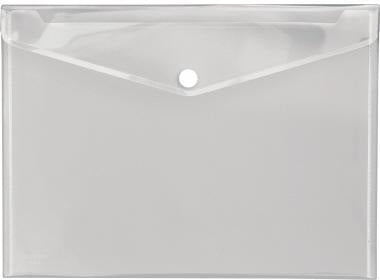 VELOFLEX Dokumentenhülle Crystal DIN A3 transparent – 0,20 mm Polypropylen, Klettverschluss