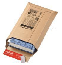ColomPac Versandtasche Rigid Plus CP010.06 DIN B4 Wellpappe braun mit Selbstklebung