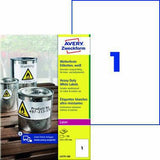 Avery Zweckform Folienetiketten L4775-100 210x297mm wetterfest 100 Stück