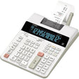 CASIO Tischrechner FR-2650RC – 12-stelliges Display, Druckfunktion und Netzbetrieb