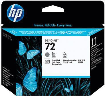HP Druckkopf C9380A Nr. 72 fotoschwarz/grau – Präziser Druck für Inkjetdrucker