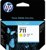 HP 711 Tintenpatrone CZ132A gelb 29 ml Originalzubehör für präzise Druckergebnisse