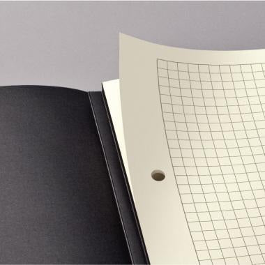 SIGEL Notizblock Conceptum C0802 Hardcover A5 kariert 80g schwarz