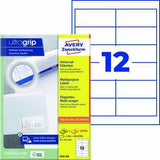 Avery Zweckform Universaletiketten 3659-200 ultragrip 97 x 42,3 mm weiß 2.640 Stück