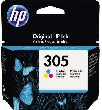 HP Tintenpatrone 305 Originalzubehör mehrfarbig ca. 100 Seiten 2 ml
