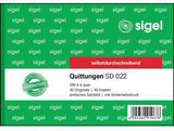 SIGEL Quittung SD022 DIN A6 quer selbstdurchschreibend 2x40 Blatt