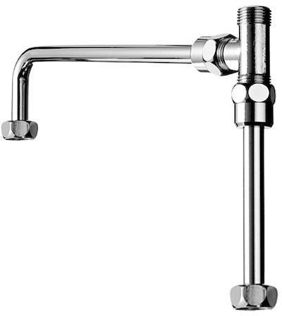 SCHELL Verrohrungsset für Eckventil-Thermostat – Chrom, Anschlussrohr Kaltwasser, Verbindungsrohr Warmwasser