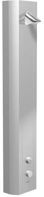 SCHELL Duschpaneel LINUS DP-SC-T Selbstschluss mit ThermoProtect und thermischer Desinfektion, Alu-eloxiert