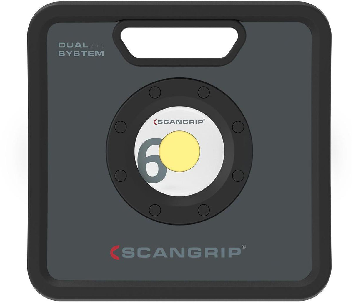 SCANGRIP LED-Strahler NOVA 4K C+R 29 W, 400-4000 lm, 5 m Kabel, Akku- und Kabelbetrieb