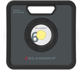 SCANGRIP LED-Strahler NOVA 4K C+R 29 W, 400-4000 lm, 5 m Kabel, Akku- und Kabelbetrieb