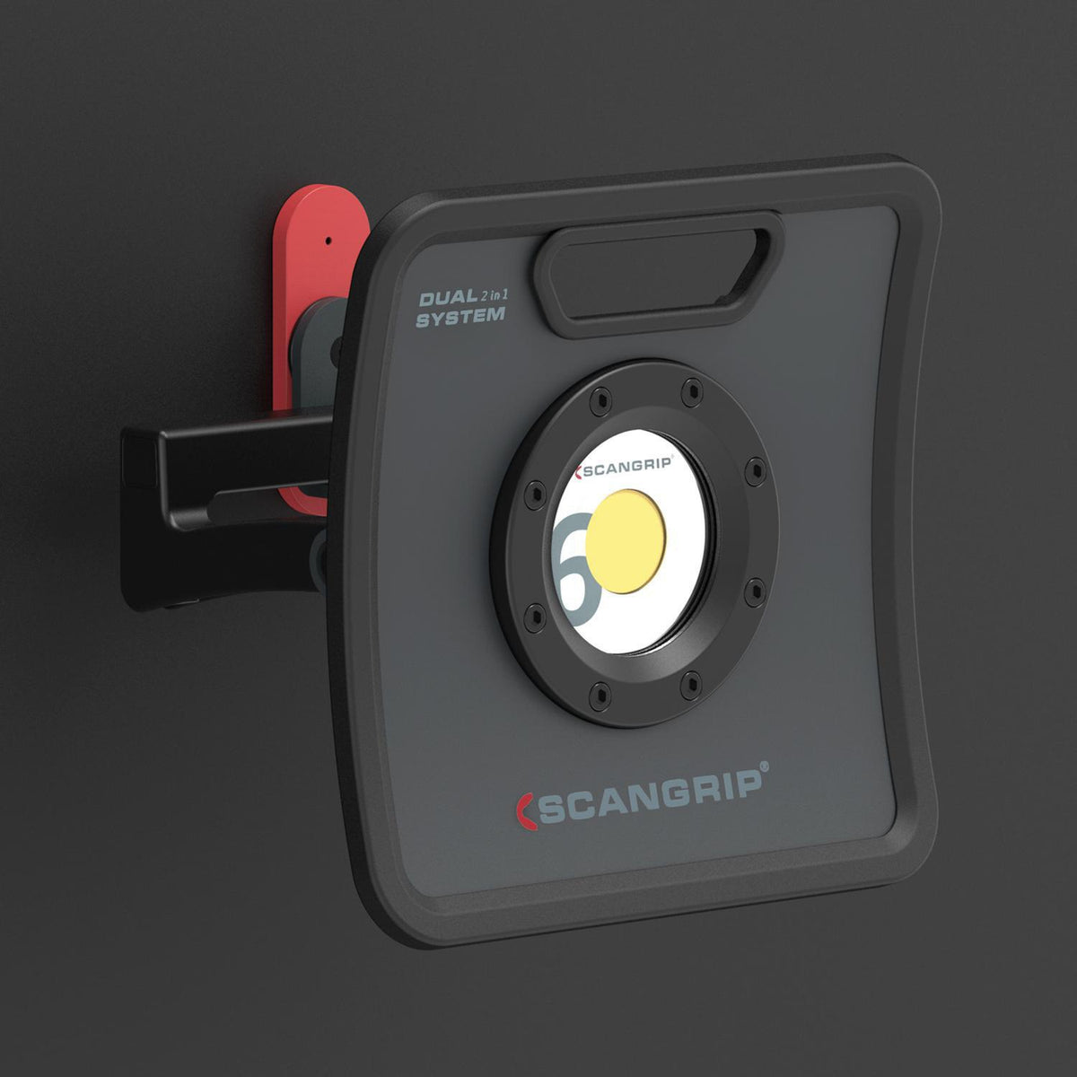 SCANGRIP LED-Strahler NOVA 4K C+R 29 W, 400-4000 lm, 5 m Kabel, Akku- und Kabelbetrieb