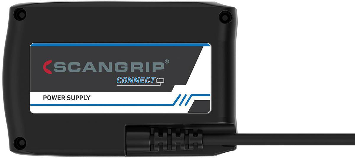 SCANGRIP Stromversorger POWER SUPPLY CONNECT – 100-240 V AC für CONNECT Arbeitsleuchten, 5 m Kabel, IP65