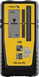 STABILA Rotations- und Linien-Receiver REC 500 RG – Laserempfänger für Rotations- und Linienlaser, 50 h