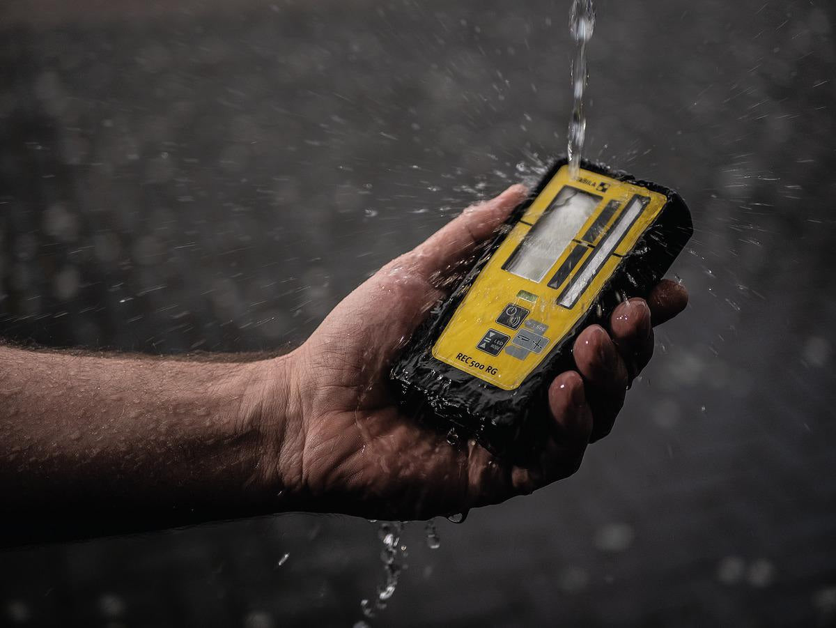 STABILA Rotations- und Linien-Receiver REC 500 RG – Laserempfänger für Rotations- und Linienlaser, 50 h