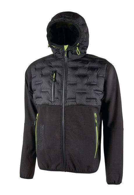 U.POWER Hybrid-Softshelljacke Spock Gr. 2XL – wasserabweisend, winddicht & atmungsaktiv