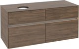 Villeroy & Boch Waschtischunterschrank Collaro C042 B0 1200 mm Arizona Oak mit LED-Beleuchtung