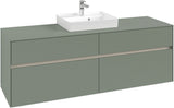 Villeroy & Boch Waschtischunterschrank Collaro C077 B0 1600 mm White Oak mit Beleuchtung und SoftClosing