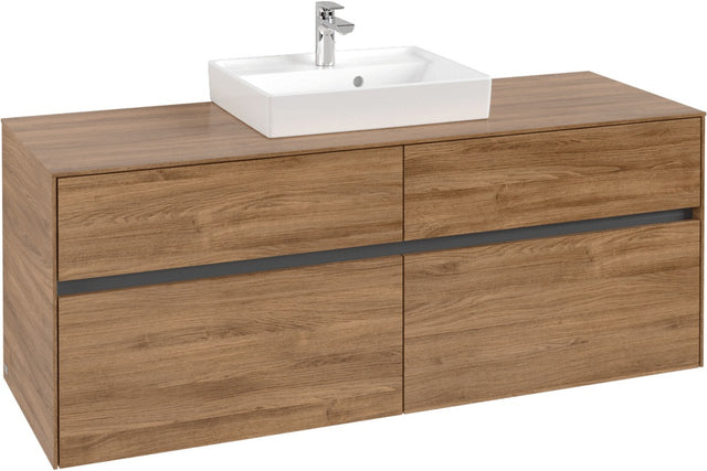 Villeroy & Boch Waschtischunterschrank Collaro C073 1400 mm Kansas Oak mit SoftClosing